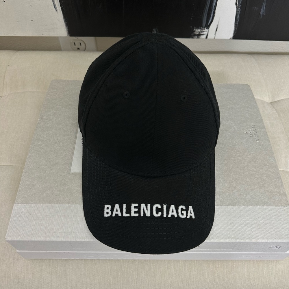 Balenciaga Black Cap/Hat